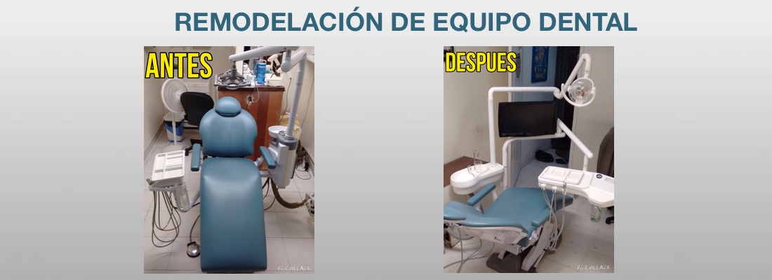 Remodelación de equipo médico dental