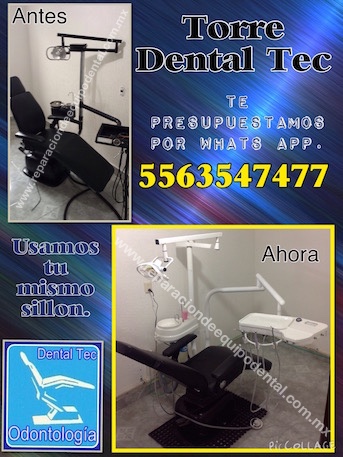Reparación de equipo dental