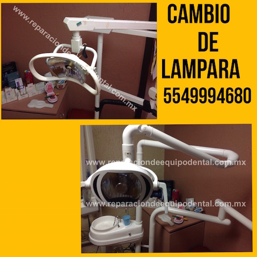 Equipo dental reparado