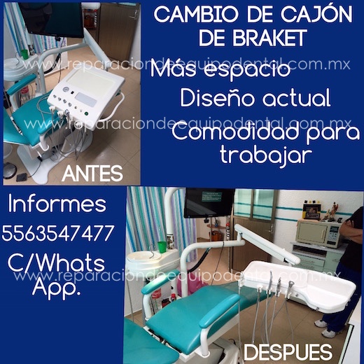 Equipo dental reparado