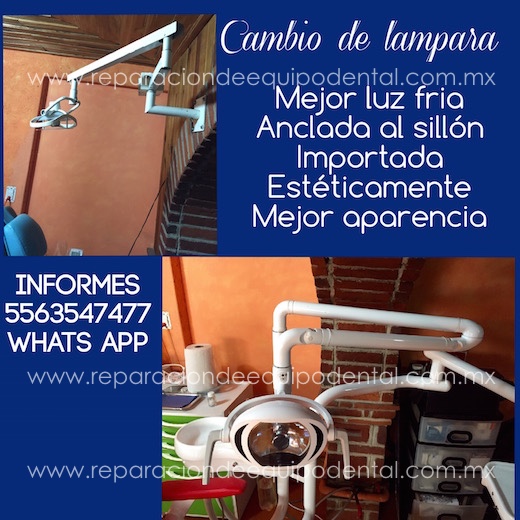 Equipo dental reparado