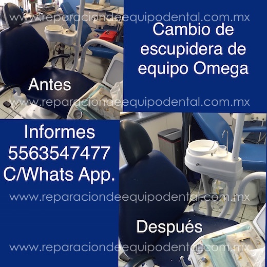 Equipo dental reparado