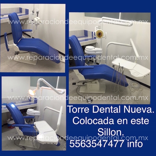 Equipo dental reparado